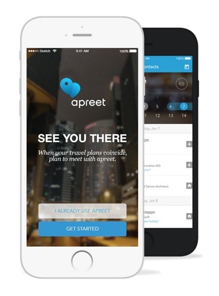 Travel and network apreet app screenshots